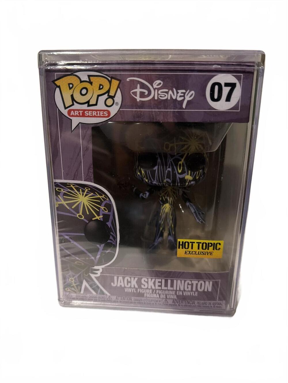 Funko Pop! Art Series Disney Jack Skellington #07 Hot Topic
